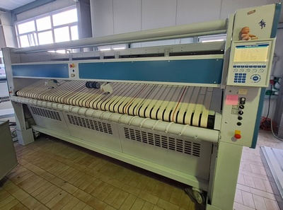 Deckenfaltmaschine Kannegiesser BFS 33-1/2/3-3KR1-2-SR1-LV Deckenfaltmaschine Kannegiesser BFS 33-1/2/3-3KR1-2-SR1-LV