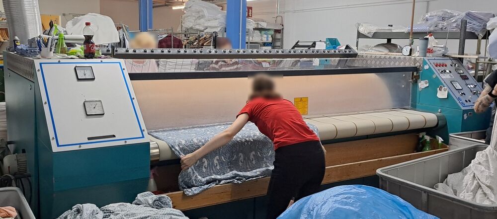 Icon Muldenmangel Lavatec LR 1 x 800 x 2.700 mm