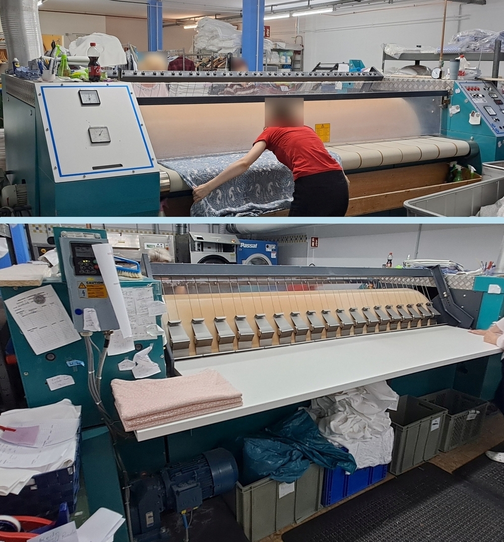 Icon Muldenmangel Lavatec LR 1 x 800 x 2.700 mm