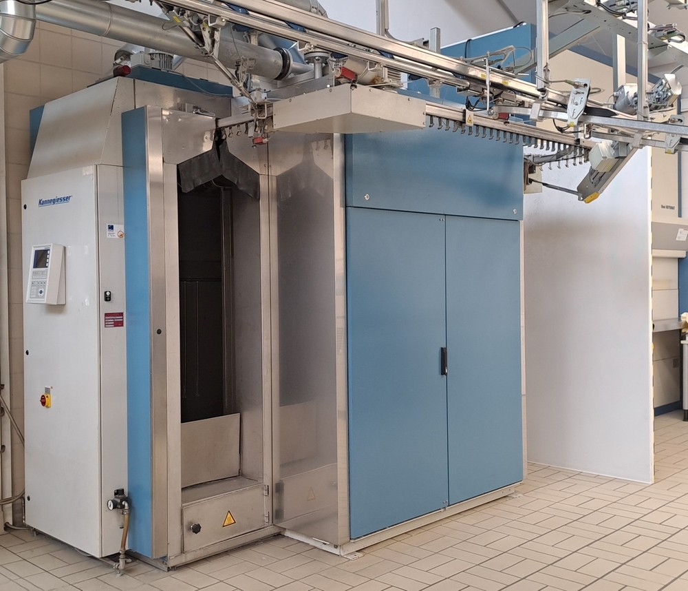 Icon Tunnelfinisheranlage Kannegiesser SMT-1-Dampf-Turbo